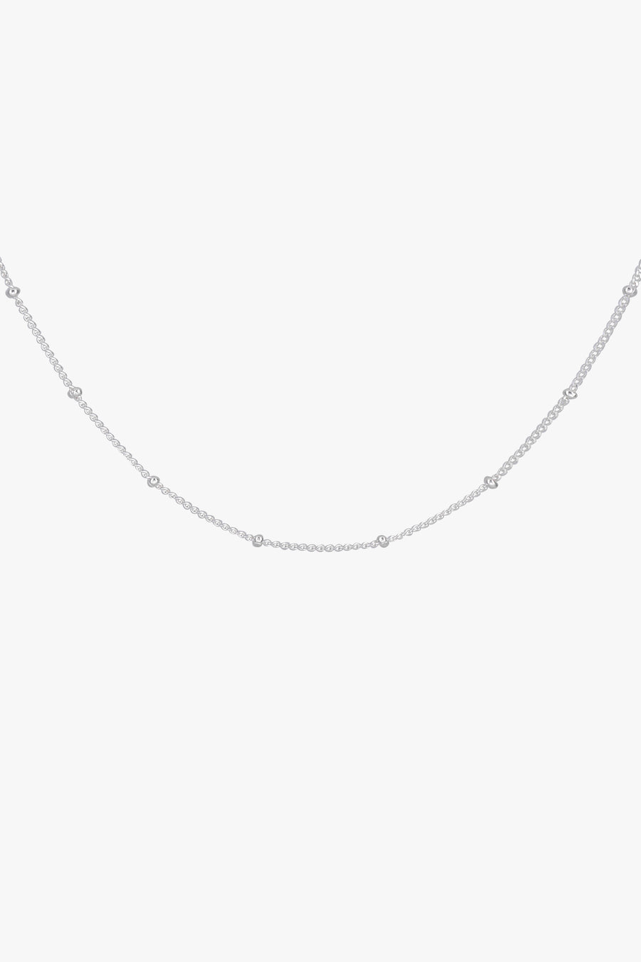 Stud Chain in Silver