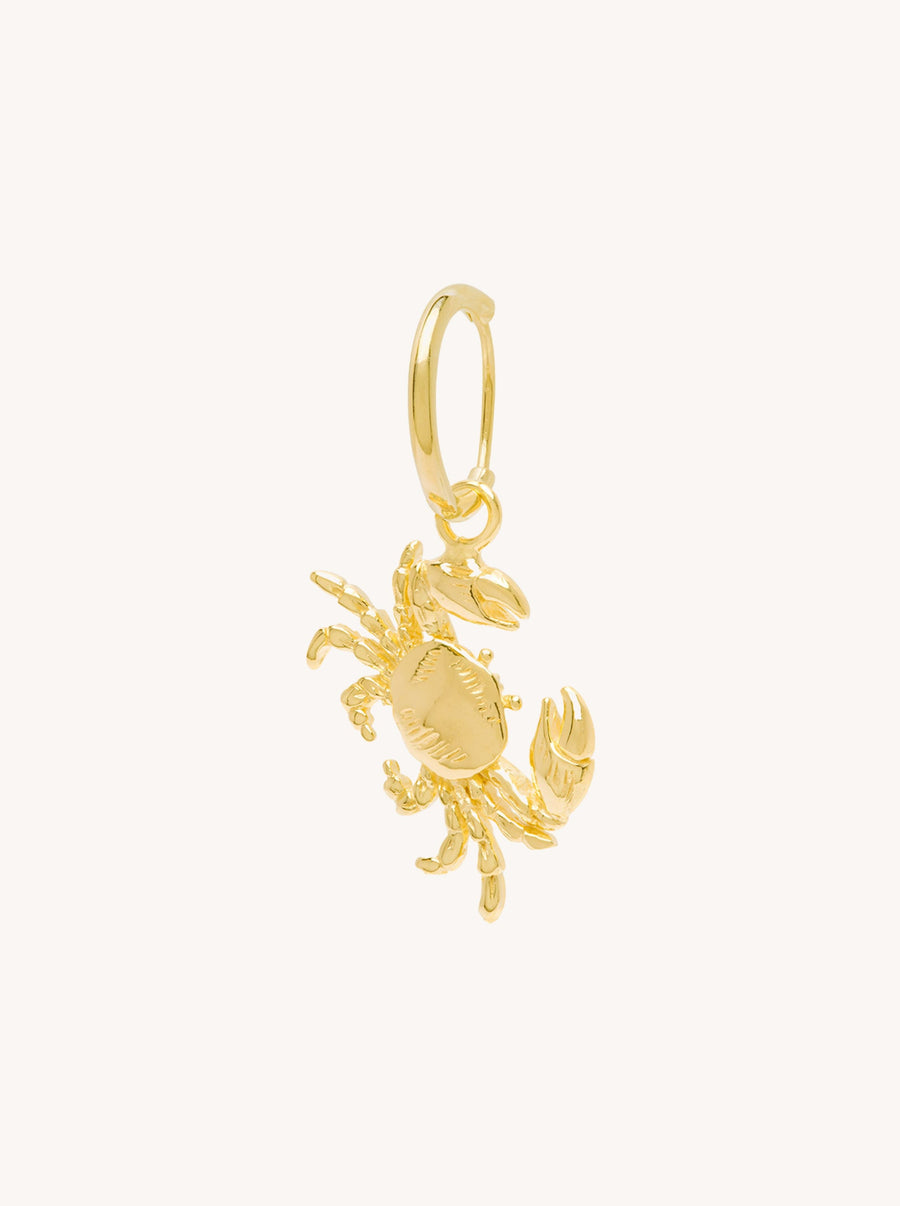 Crab Earring in Gold