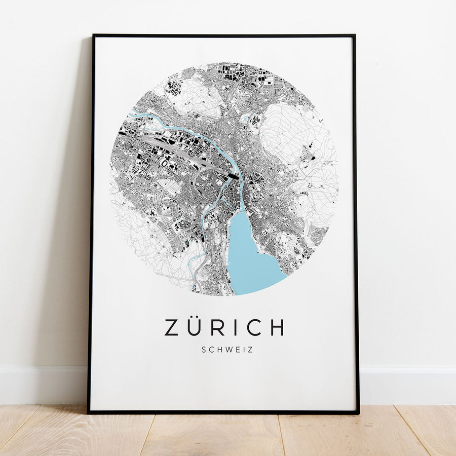 Zürich City Map
