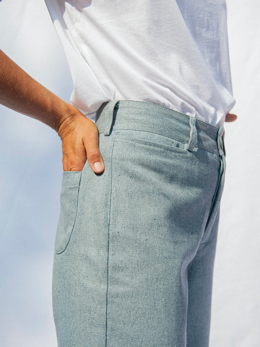 Denim Trousers Ada Light Blue