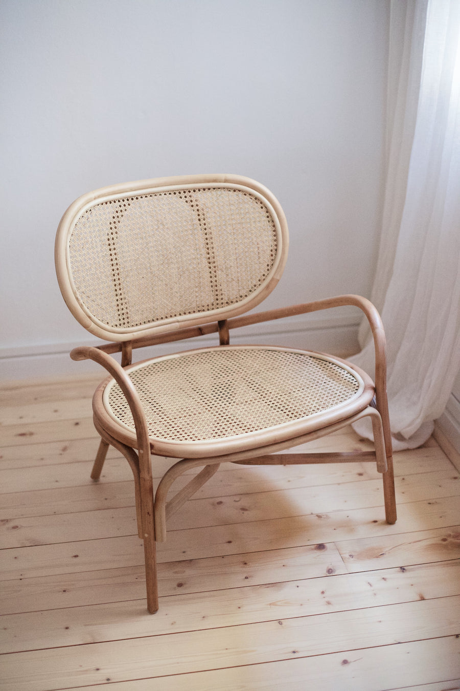 Rattan Lounge Arm Chair