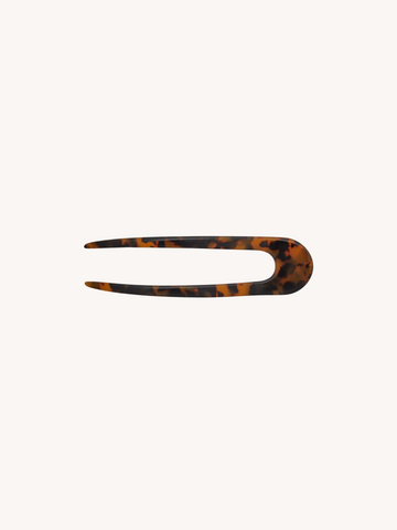 French Hair Pin in Classic Tortoise