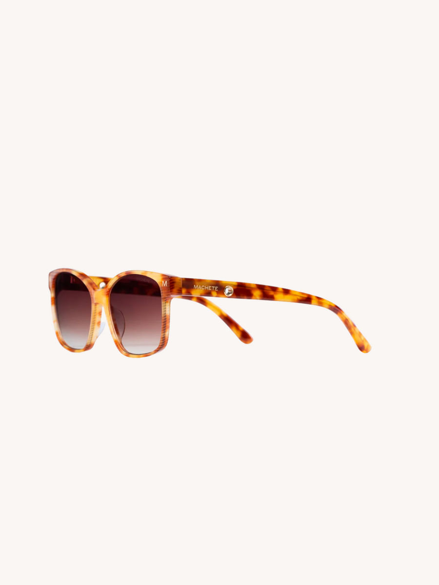 Jenny - Sunglasses in Light Tortoise Stripe