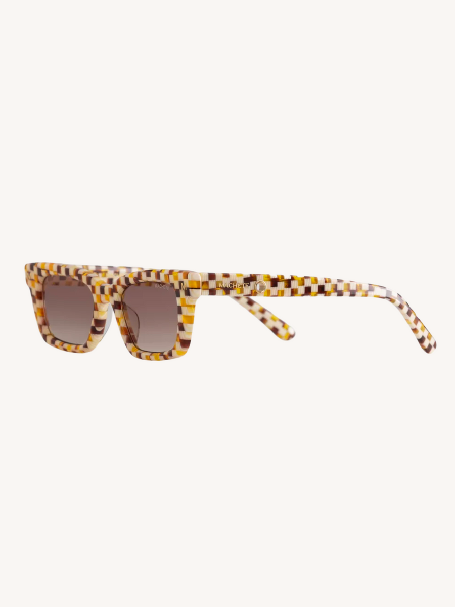 Ruby - Sunglasses in Tortoise Checker