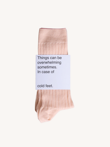 Unisex Socks Cantaloupe