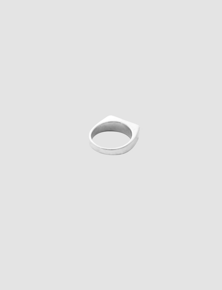 Carnelian Signet Ring in Silver