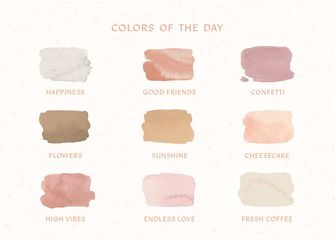 Colors of The Day Card
