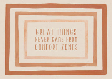 Comfort Zone Card