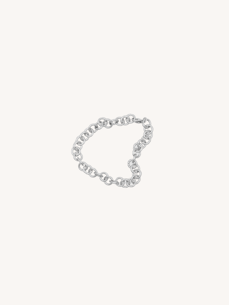 Curly Bracelet in Silver