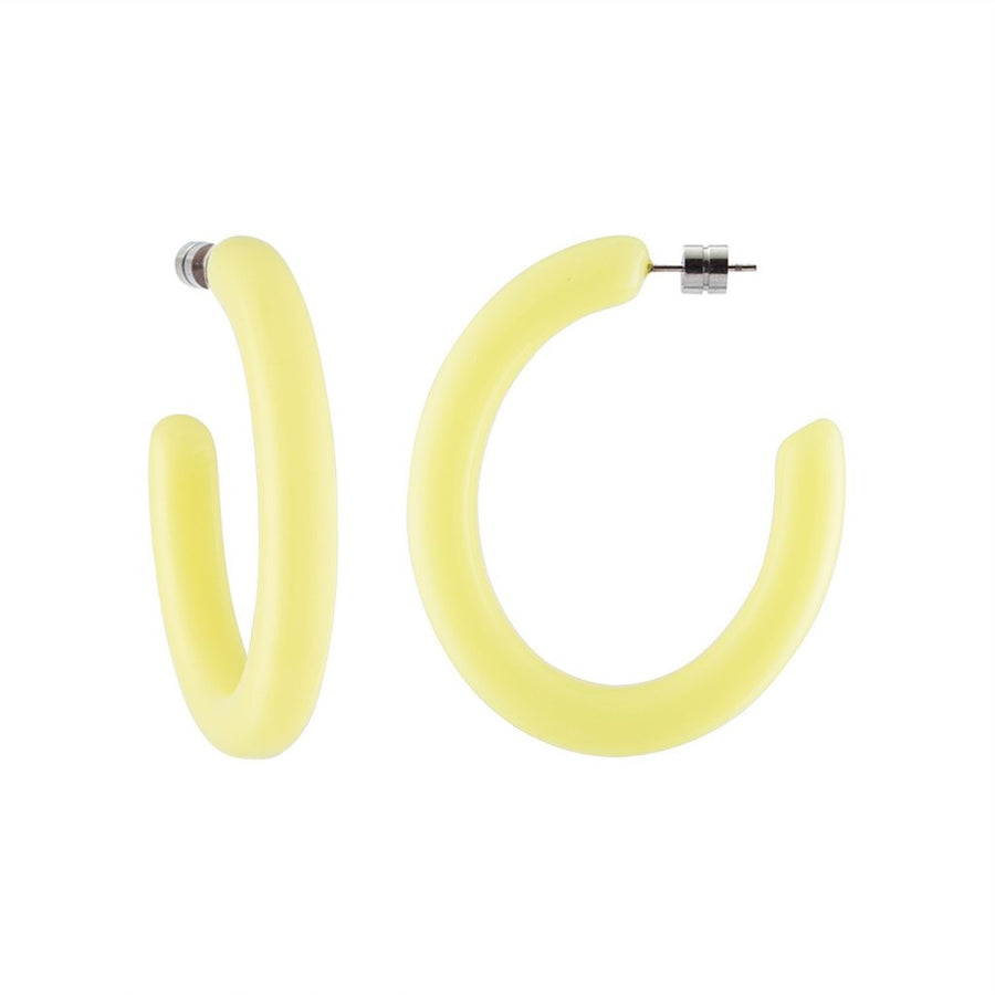 Form Hoops in Brightest Yellow