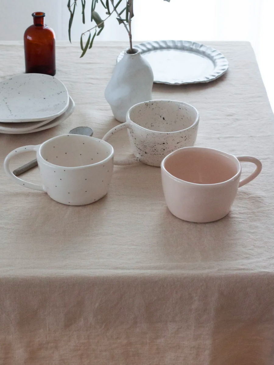 Terra Handmade Ceramic Mug – Light Blush
