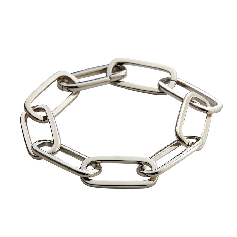 Grande Paperclip Bracelet in Silver