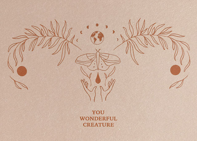 You Wonderful Creature Card