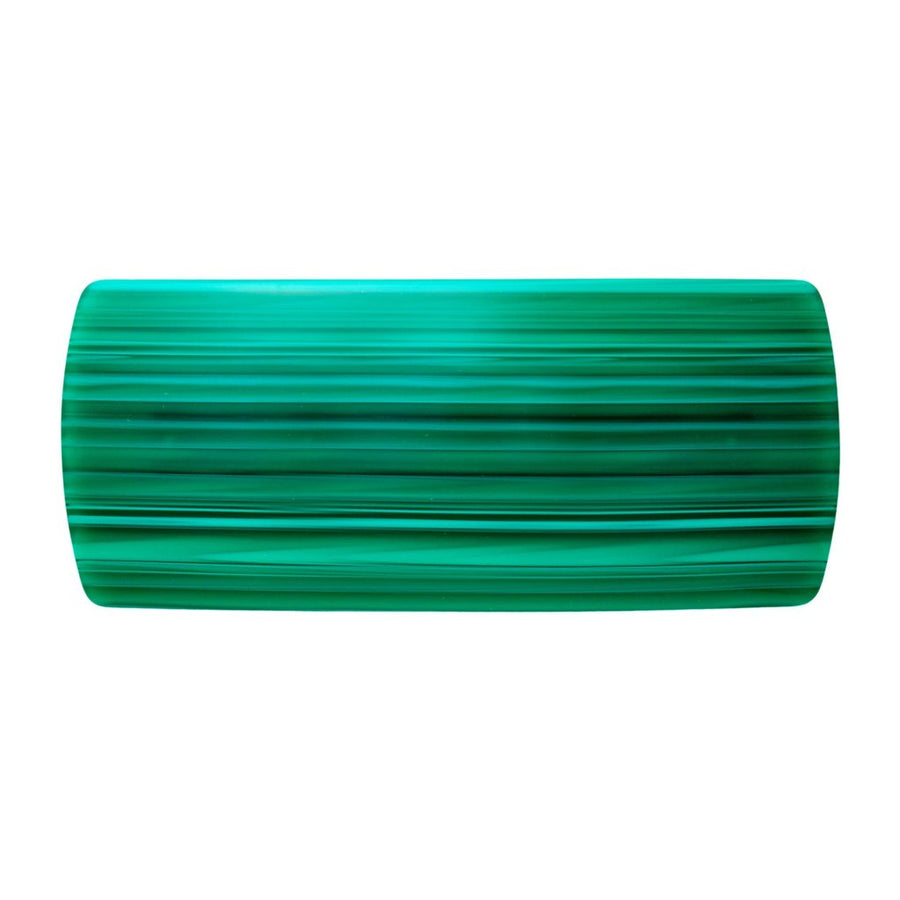 Jumbo Box Clip in Malachite