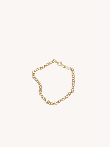 Cable Bracelet in Gold