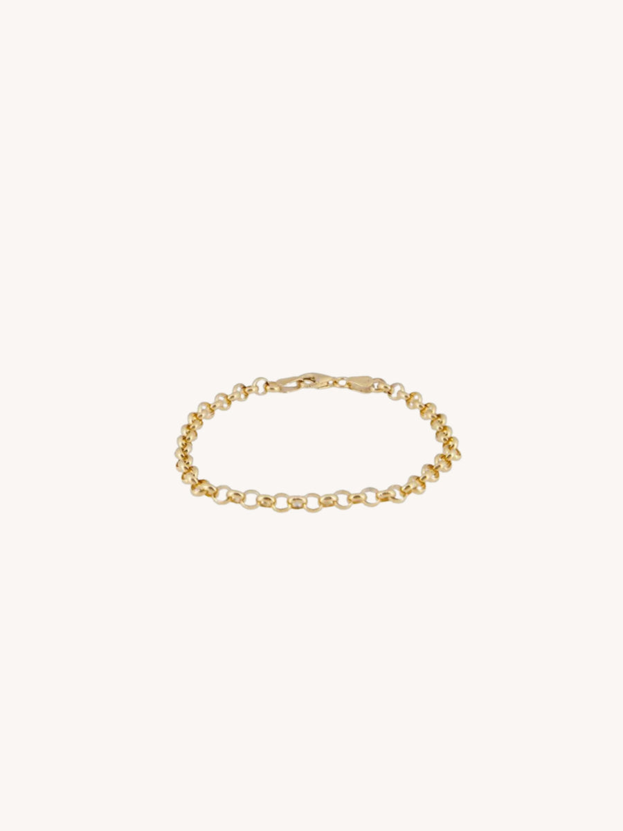 Cable Bracelet in Gold