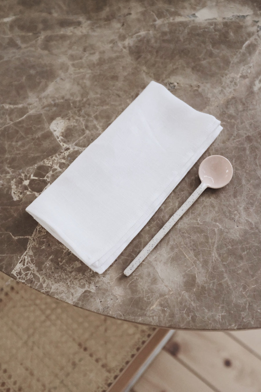 Linen Napkin in White