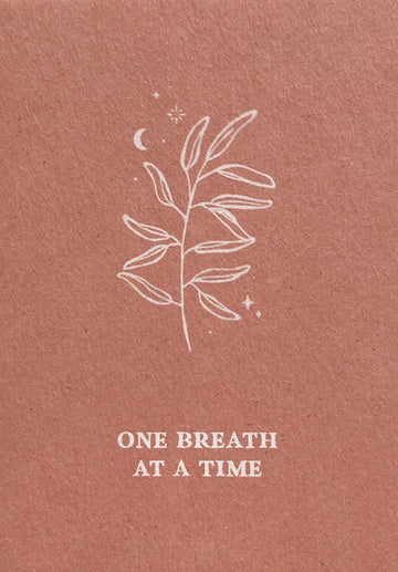 Mini Card One Breath At A Time