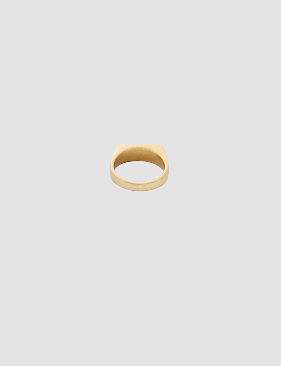 Onyx Signet Ring in Gold