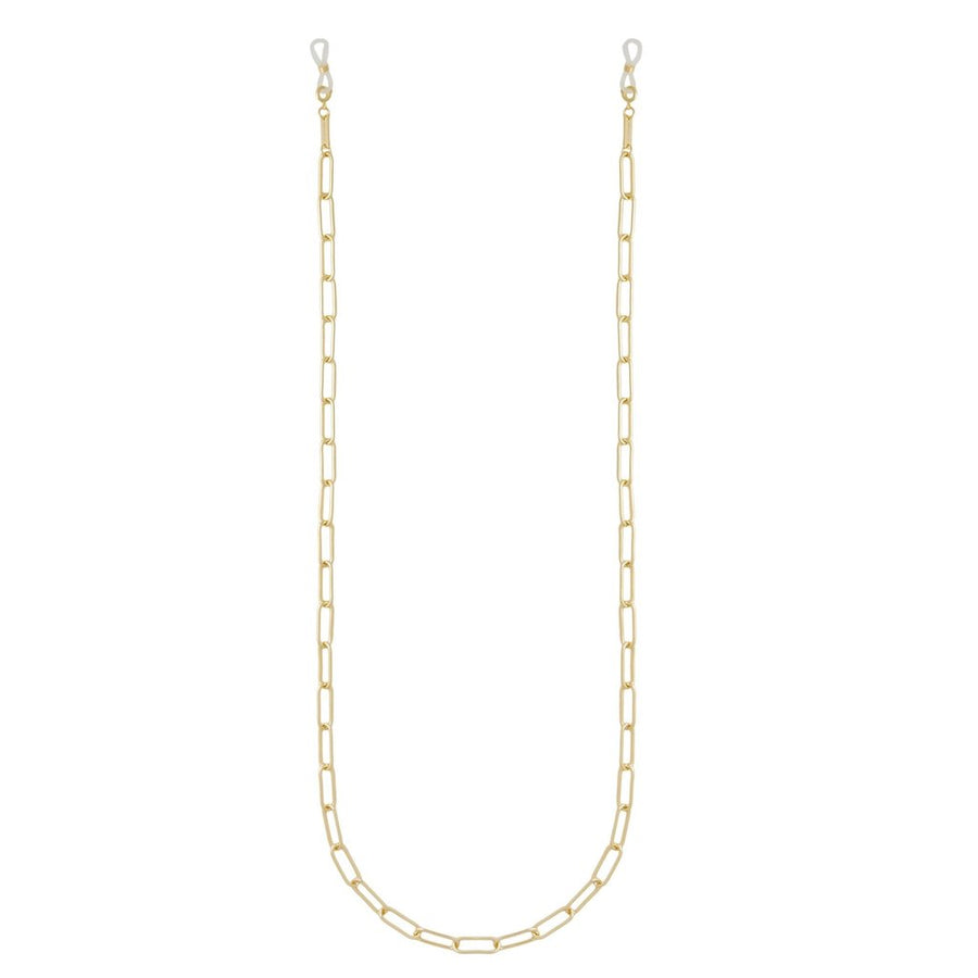 Paperclip Sunglass Chain in Gold