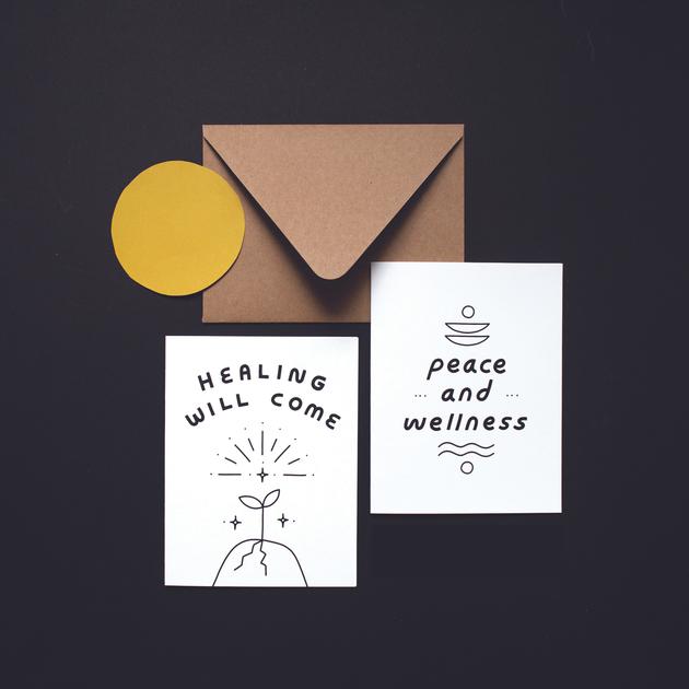 Peace And Wellness Card