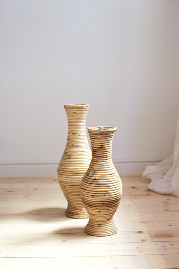 Rattan Vase