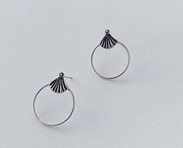 Shell Earrings Small in Silver