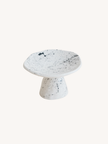 Terra Small Cookie Stand - Speckled White