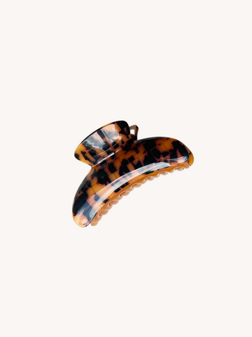 Grande Heirloom Claw in Classic Tortoise Checker