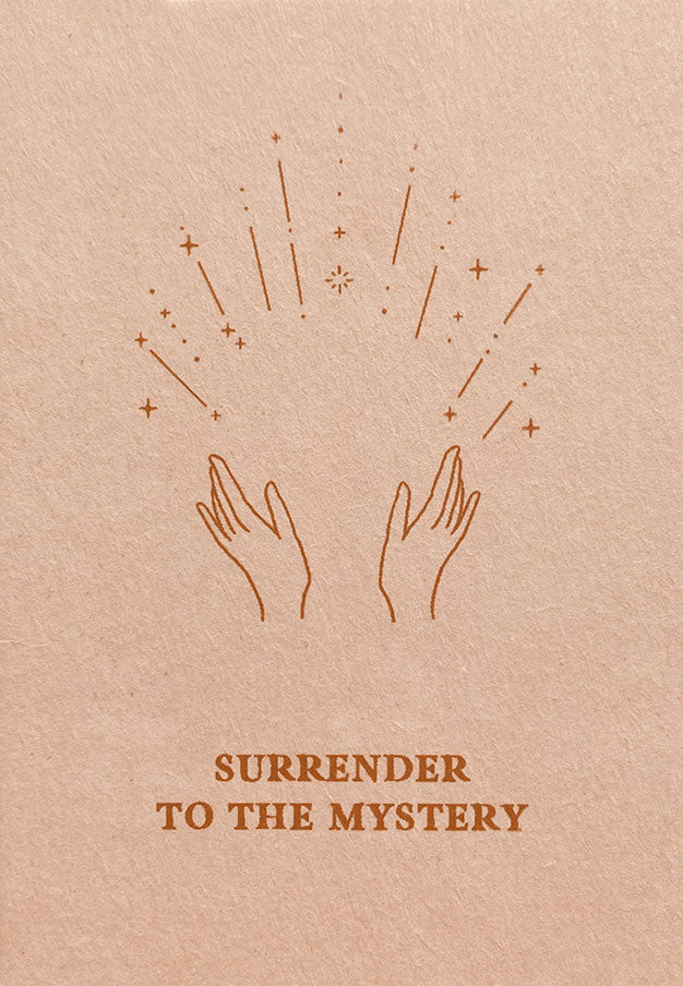 Mini Card Surrender To The Mystery
