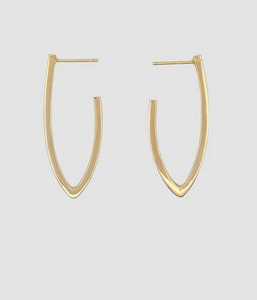The Clip Earrings in Gold