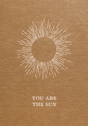 Mini Card You Are The Sun