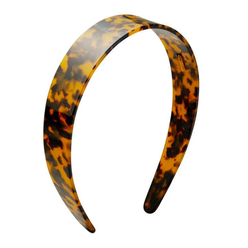 Wide Headband in Classic Tortoise