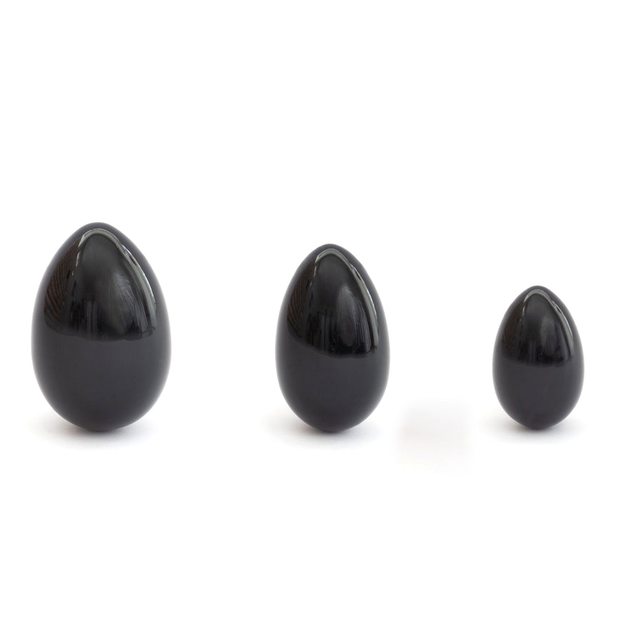 Yoni Egg Obsidian